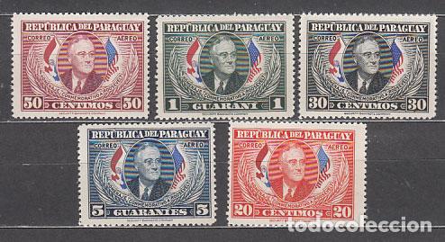 Stamps: Paraguay - Aereo Yvert 176/80 ** Mnh Personaje