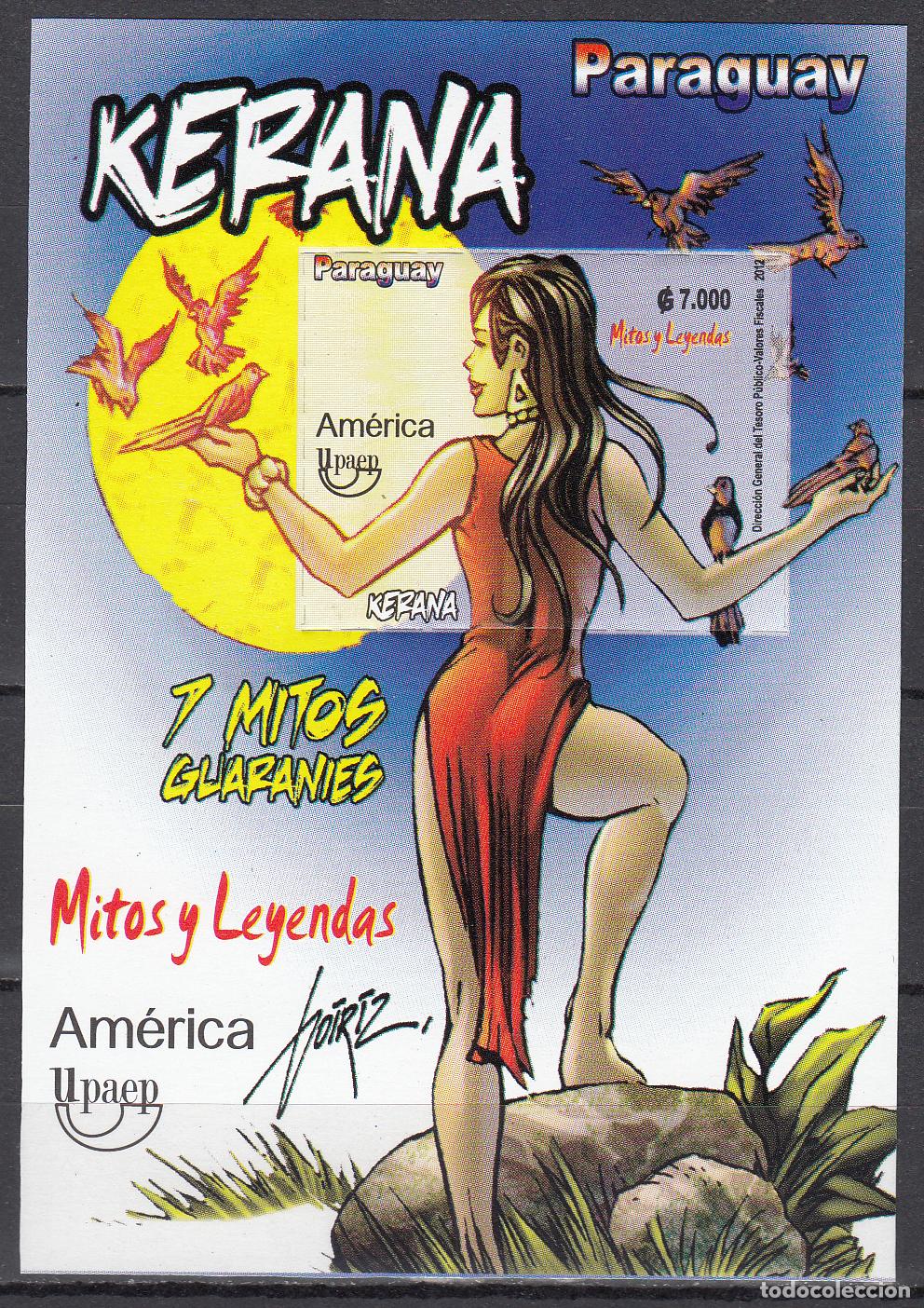 Stamps: Paraguay Hojas Yvert 431 ** Mnh Upaep