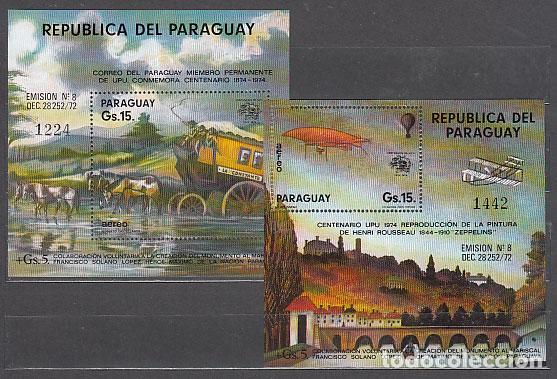 Sellos: Paraguay - Hojas n&ordm; Michel 228/9 ** Mnh