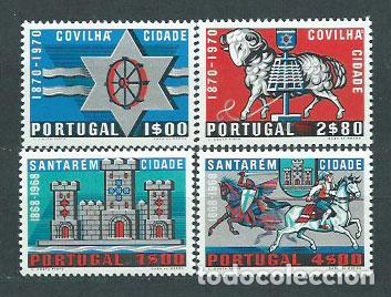 Sellos: Portugal - Correo 1970 Yvert 1089/92 ** Mnh
