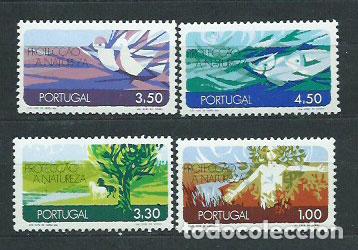 Sellos: Portugal - Correo 1971 Yvert 1132/5 ** Mnh Protecci&oacute;n de la Naturaleza
