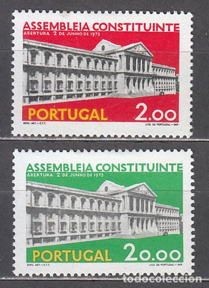 Sellos: Portugal - Correo 1975 Yvert 1263/4 * Mh