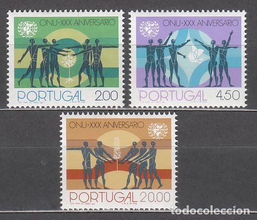 Sellos: Portugal - Correo 1975 Yvert 1268/70 * Mh UNU