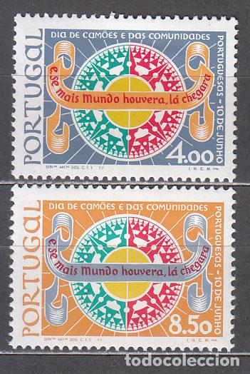 Stamps: Portugal - Correo 1977 Yvert 1344/5 * Mh