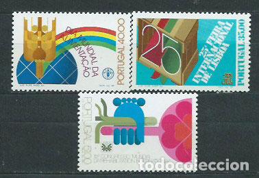 Stamps: Portugal - Correo 1984 Yvert 1605/7 ** Mnh