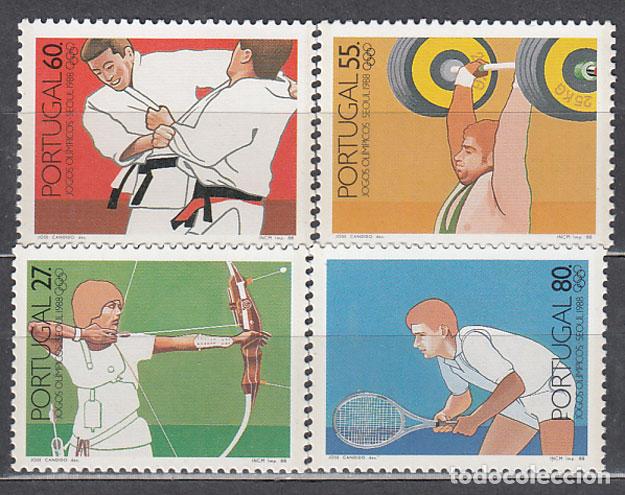 Stamps: Portugal - Correo 1988 Yvert 1740/3 ** Mnh Deportes