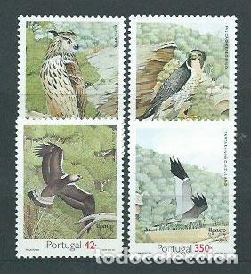 Stamps: Portugal - Correo 1993 Yvert 1966/9 ** Mnh Fauna. Aves