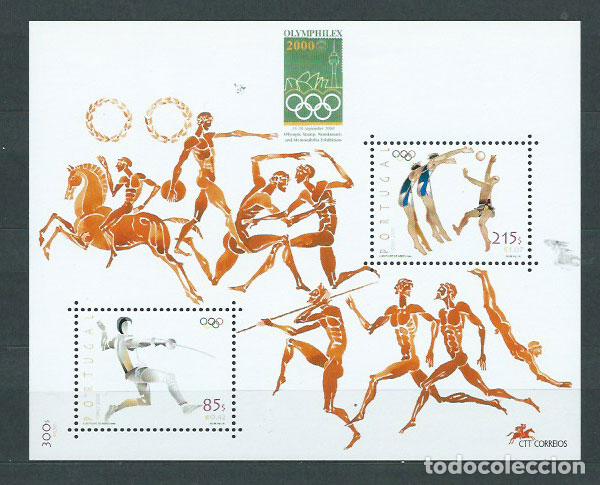 Selos: Portugal - Correo 2000 Yvert 2441/2 ** Mnh Juegos Olimpicos de Sydney