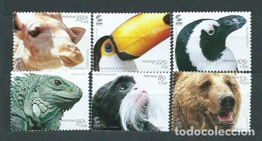 Selos: Portugal - Correo 2001 Yvert 2502/7 ** Mnh Fauna