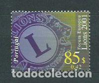 Selos: Portugal - Correo 2001 Yvert 2512 ** Mnh Lions
