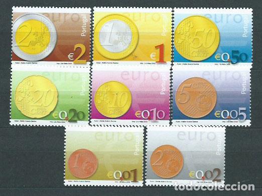 Selos: Portugal - Correo 2002 Yvert 2540/7 ** Mnh Numismatica