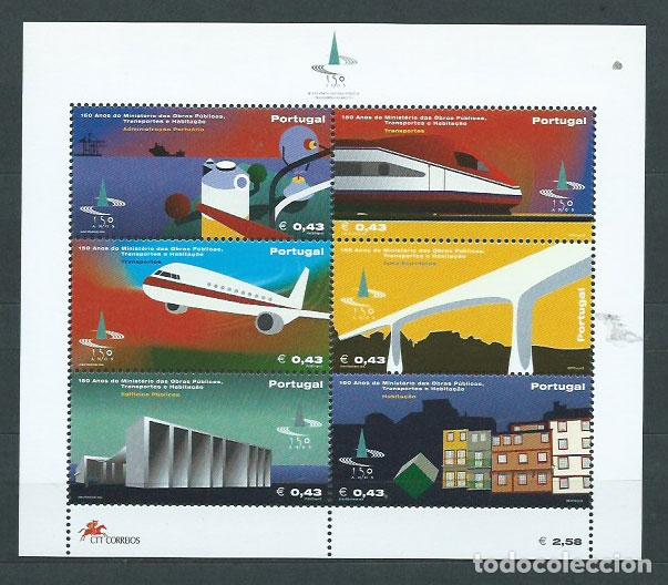 Selos: Portugal - Correo 2002 Yvert 2594/9 ** Mnh Transportes