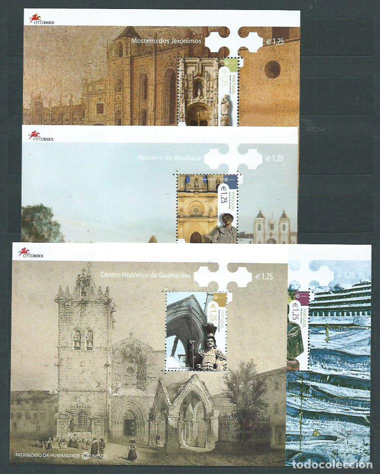 Selos: Portugal - Correo 2002 Yvert 2609/12 ** Mnh Arquitectura