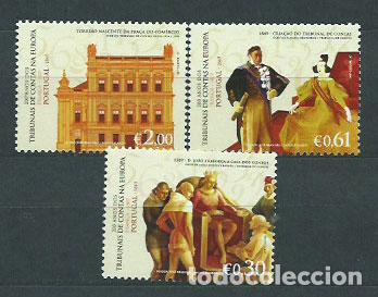 Sellos: Portugal - Correo 2007 Yvert 3121/3 ** Mnh