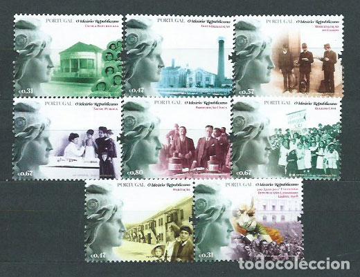 Sellos: Portugal - Correo 2008 Yvert 3323/30 ** Mnh
