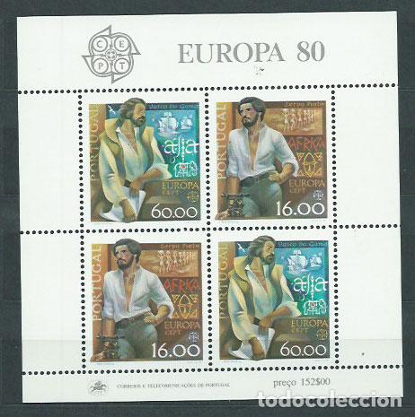 Briefmarken: Portugal - Hojas 1980 Yvert 30 ** Mnh Europa