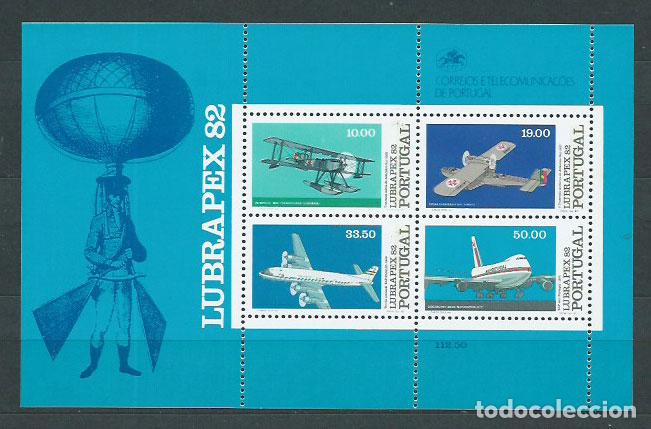 Briefmarken: Portugal - Hojas 1982 Yvert 38 ** Mnh Exposici&oacute;n Filatelica