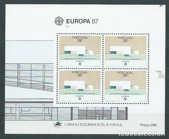 Briefmarken: Portugal - Hojas 1987 Yvert 55 ** Mnh Europa