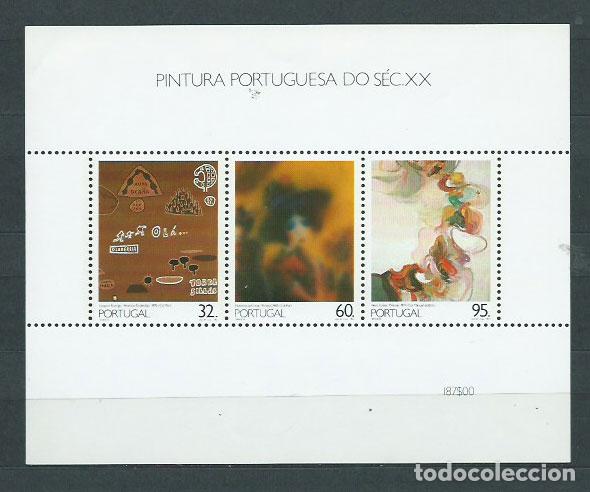 Briefmarken: Portugal - Hojas 1990 Yvert 71 ** Mnh Pinturas
