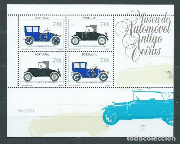 Briefmarken: Portugal - Hojas 1992 Yvert 84 ** Mnh Autos