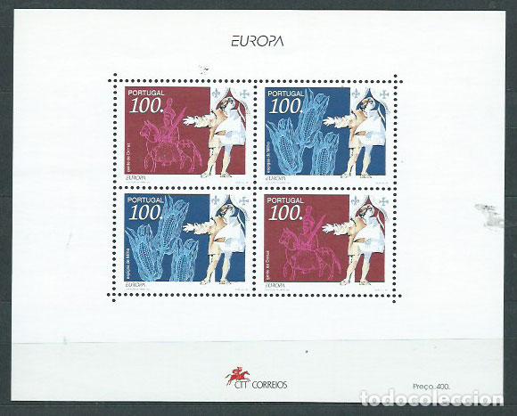 Briefmarken: Portugal - Hojas 1994 Yvert 101 ** Mnh Europa