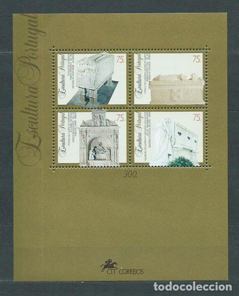 Briefmarken: Portugal - Hojas 1994 Yvert 103 ** Mnh Escultura