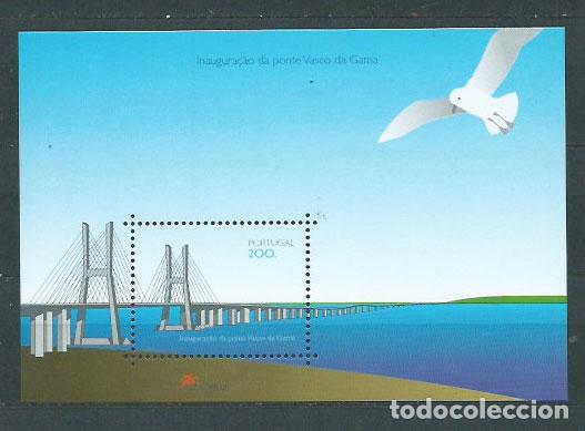 Briefmarken: Portugal - Hojas 1998 Yvert 140 ** Mnh Puentes