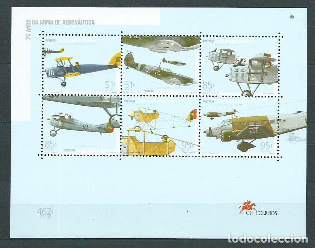 Briefmarken: Portugal - Hojas 1999 Yvert 156 ** Mnh Aviones