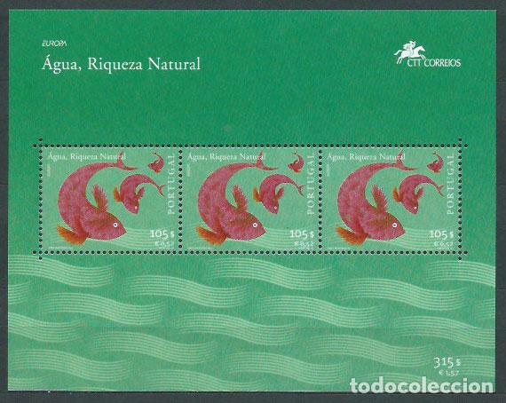 Stamps: Portugal - Hojas 2001 Yvert 173 ** Mnh Europa