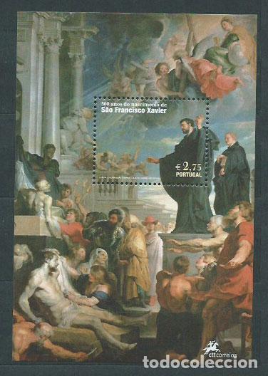 Briefmarken: Portugal - Hojas 2006 Yvert 242 ** Mnh Pintura