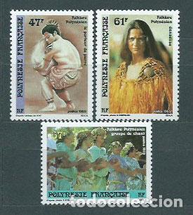 Briefmarken: Polinesia - Correo Yvert 333/5 ** Mnh