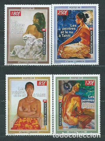 Briefmarken: Polinesia - Correo Yvert 604/7 ** Mnh Pinturas