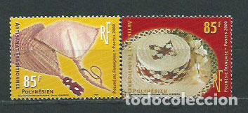 Briefmarken: Polinesia - Correo Yvert 627/8 ** Mnh Artesania