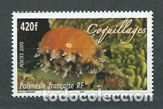 Briefmarken: Polinesia - Correo Yvert 695 ** Mnh Fauna Marina. Concha