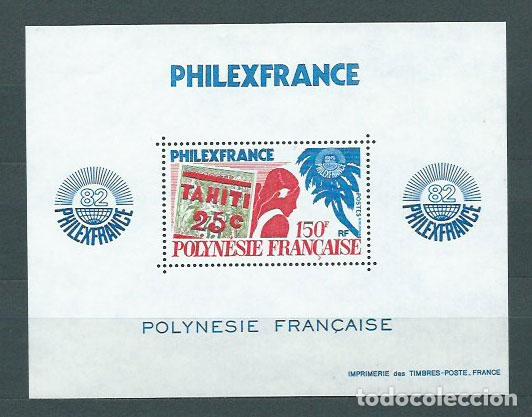 Briefmarken: Polinesia - Hojas Yvert 6 ** Mnh Exposici&oacute;n Filatelica