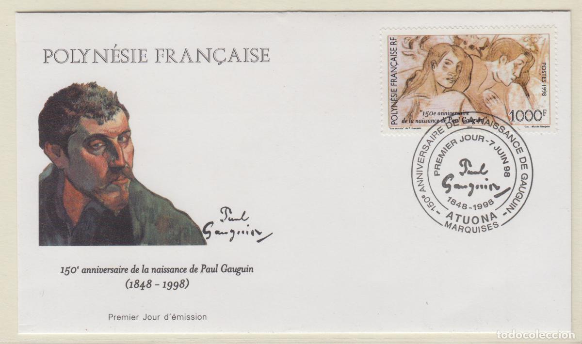 Briefmarken: Polinesia SPD FDC Yvert 564 a&ntilde;o 1998 Matasello Postmark