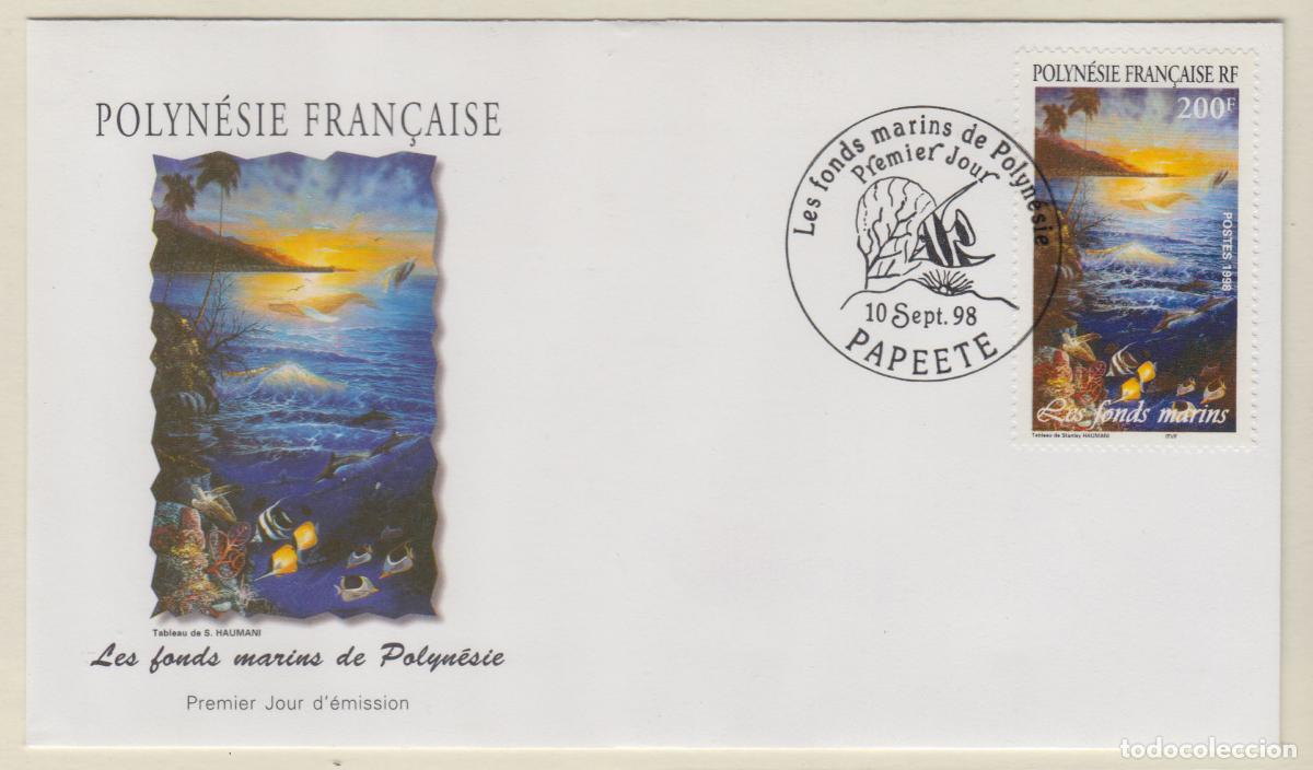 Briefmarken: Polinesia SPD FDC Yvert 570 a&ntilde;o 1998 Matasello Postmark