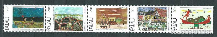 Briefmarken: Palau - Correo 1983 Yvert 19/23 ** Mnh Navidad