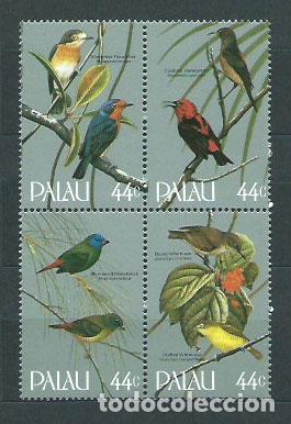 Selos: Palau - Correo 1986 Yvert 87/90 ** Mnh Fauna. Aves