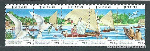 Briefmarken: Palau - Correo 1987 Yvert 192/96 ** Mnh Navidad