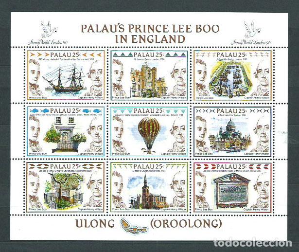 Briefmarken: Palau - Correo 1990 Yvert 311/319 ** Mnh Barcos