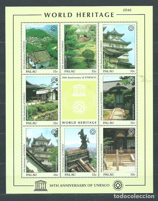 Briefmarken: Palau - Correo 1997 Yvert 1050/7 ** Mnh Unesco