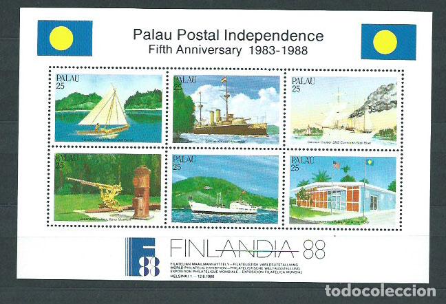 Stamps: Palau - Hojas Yvert 3 ** Mnh