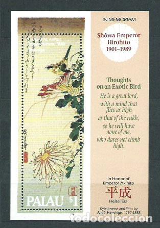 Stamps: Palau - Hojas Yvert 6 ** Mnh Pintura
