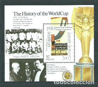 Stamps: Palau - Hojas Yvert 131 ** Mnh Deportes F&uacute;tbol