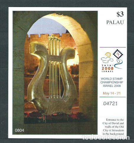 Stamps: Palau - Hojas Yvert 209 ** Mnh Exposici&oacute;n Filatelica