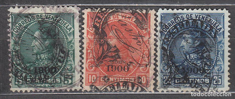 Stamps: Venezuela Correo 1900 Yvert 71/73 usado