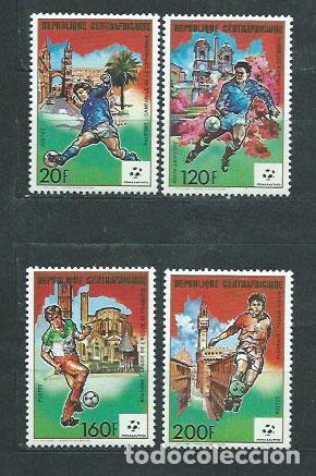Stamps: Centroafrica - Correo Yvert 823/5+A.390 ** Mnh Deportes f&uacute;tbol