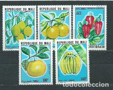 Stamps: Mali - Correo Yvert 376/80 ** Mnh Frutos