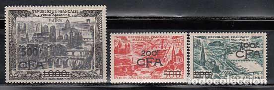 Briefmarken: Reunion - Aereo Yvert 49/51 ** Mnh